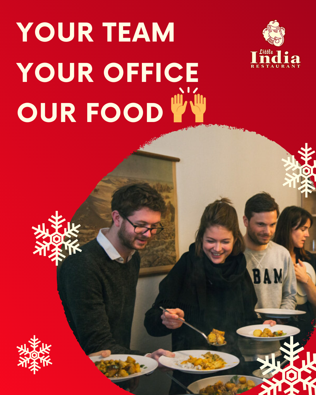 Indian Food For Office Team